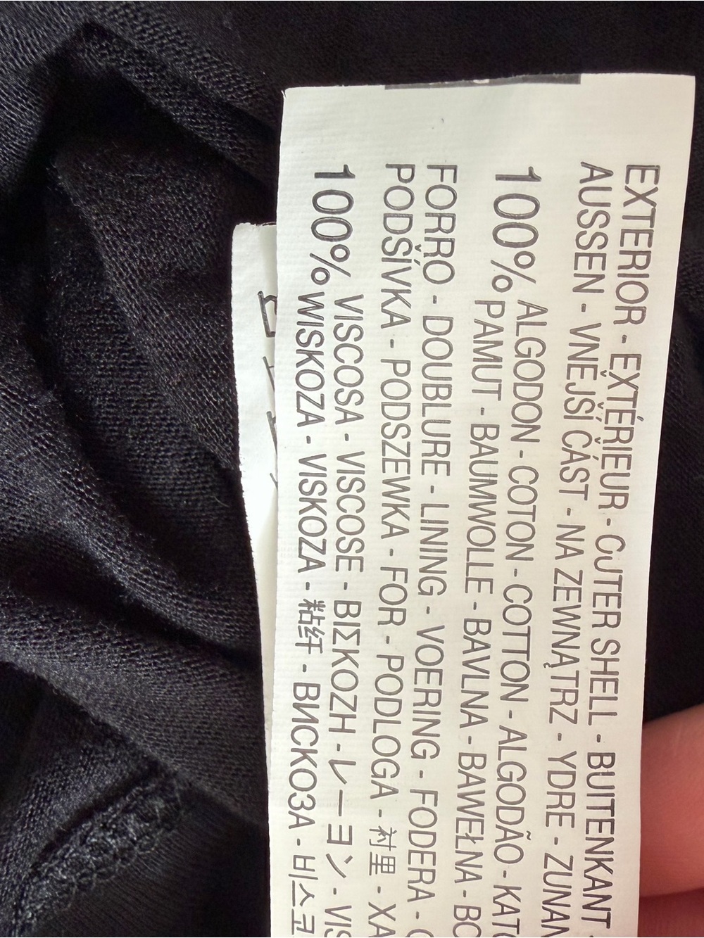 Zara Collection Black Cotton Lace Shift Dress – Size S - Picture 5 of 5